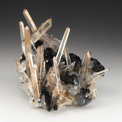 Quartz with Hematite