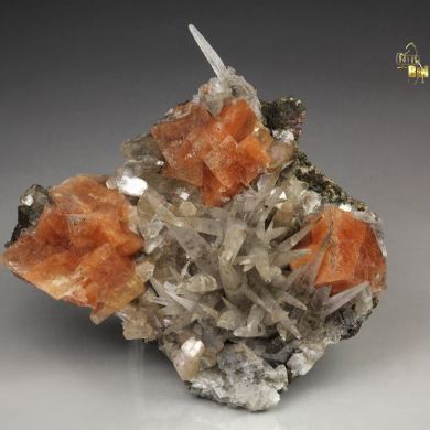 CHABAZITE, CALCITE