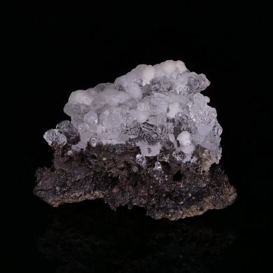 OPAL HYALITE and ARAGONITE - Kopasz Hill, Tarcal, Zemplen Mounts , Hungary (fluorescent)