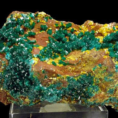 Dioptase, mimetite