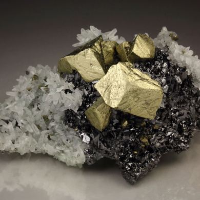 CHALCOPYRITE, SPHALERITE