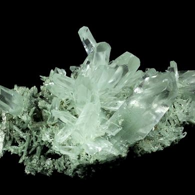 Quartz with Chlorite inclusions