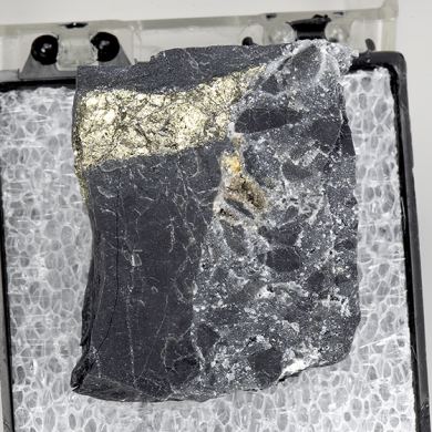 Gersdorffite with Tetrahedrite, Pyrite, Sphalerite, Arsenopyrite, Alunite