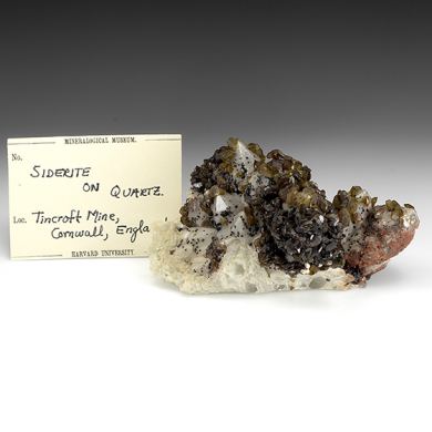 Siderite with Quartz