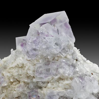 Fluorite with Quartz
