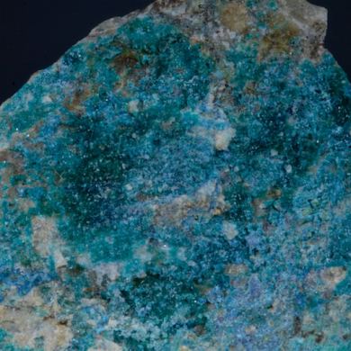 Spangolite with Connellite