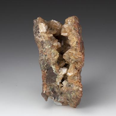 Stilbite with Copper