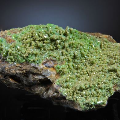 Pyromorphite - exceptional for locale