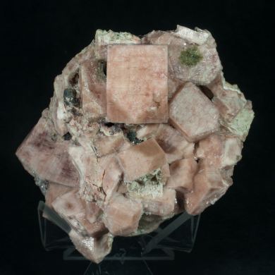 Microcline with Quartz after Vesuvianite