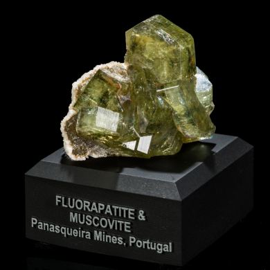Fluorapatite & Muscovite from Portugal