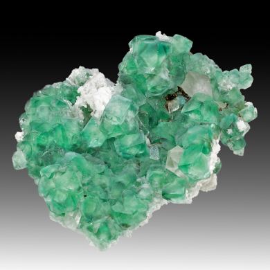 Fluorite with Quartz