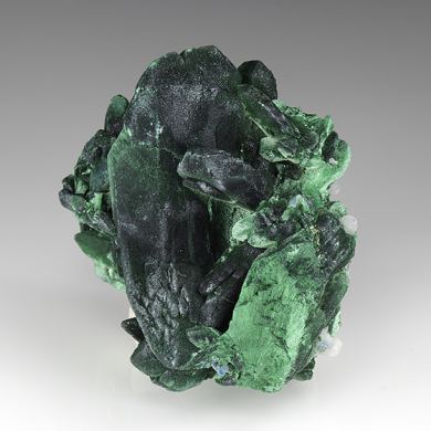 Malachite after Azurite