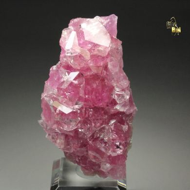 new find - CALCITE var. COBALTOAN CALCITE