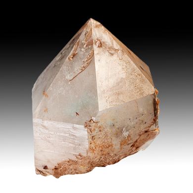 Ajoite in Quartz