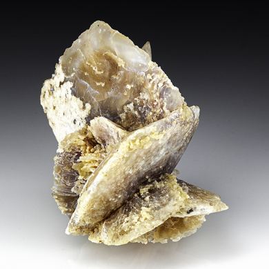 Quartz after Gypsum