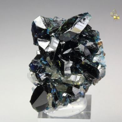 gemmy LAZULITE twinned, QUARTZ