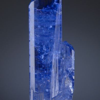 Tanzanite (blue Zoisite) gem crystal