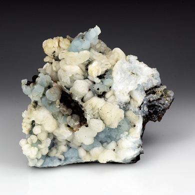 Calcite with Hemimorphite