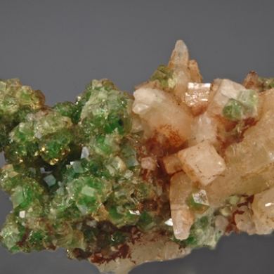 Prehnite & Grossular