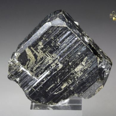 PYRITE with CHALCOCITE coating