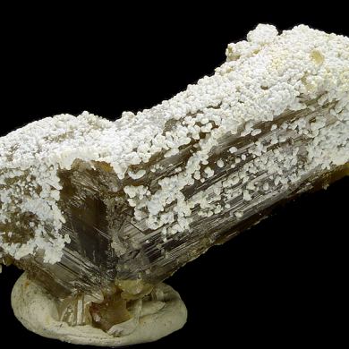 Cerussite, calcite