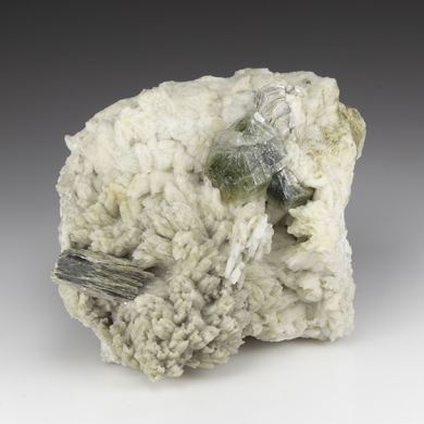 Fluorapatite with Muscovite, Albite