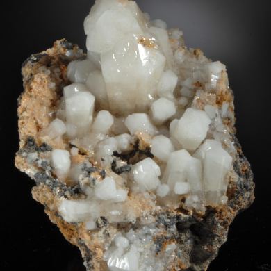 Tarnowitzite with Cerussite and Galena