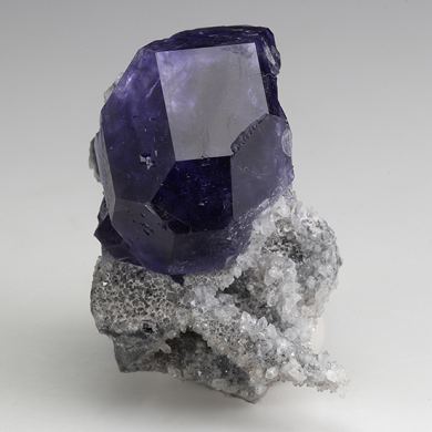 Fluorite with Quartz