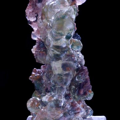Opal var. hyalite CRAZY FLUORESCENCE