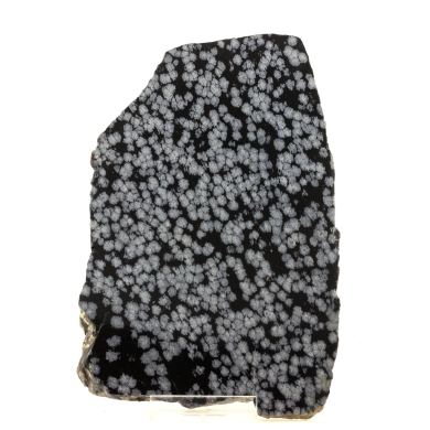 Snowflake Obsidian + Cristobalite. 1125.5 ct.