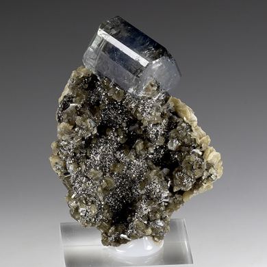 Fluorapatite with Siderite, Pyrite