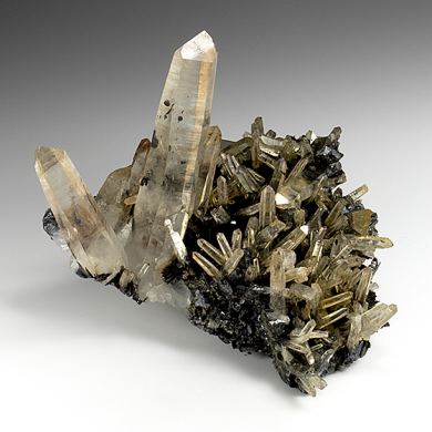 Quartz with Hematite