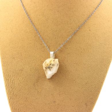 Raw Opal Necklace. 10.42 ct.