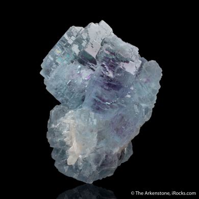 Fluorite (phantom) with Dolomite