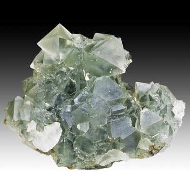 Fluorite with Calcite