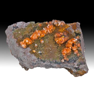 Quarz with Hematite