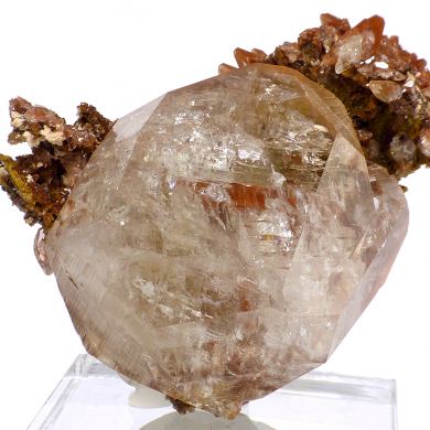 Calcite, hematite