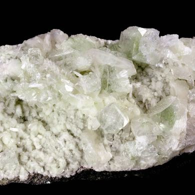 Apophyllite with Stilbite