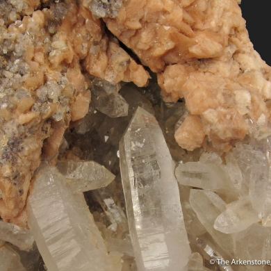 Quartz and Svanbergite with Rutile and Topaz