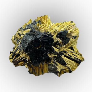 Rutile, hematite EPITAXIAL