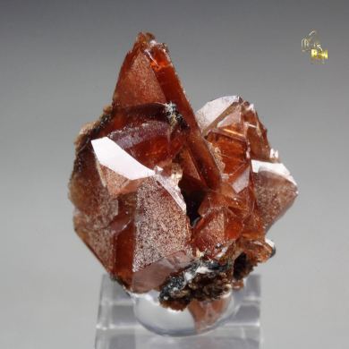 gemmy RHODOCHROSITE twinned