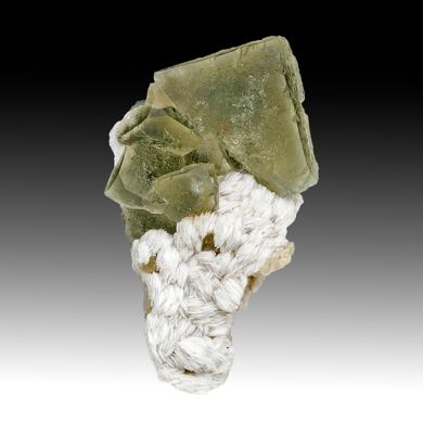 Fluorite with Barite