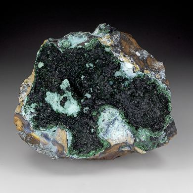 Malachite with Chrysocolla