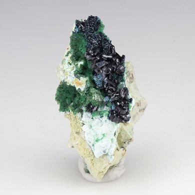 Clinoclase with Cornwallite