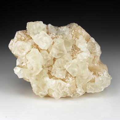 Calcite with Stilbite