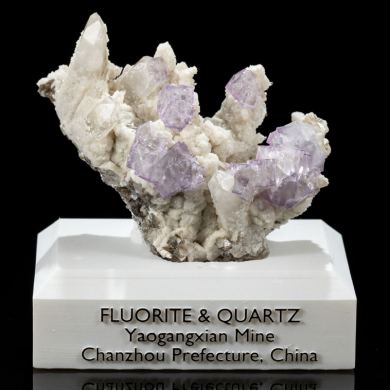 Fluorite, Dolomite, Quartz & Muscovite