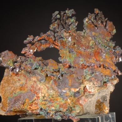 Copper with Cuprite