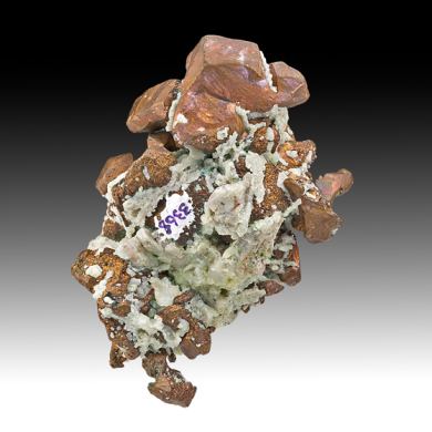Copper with Prehnite