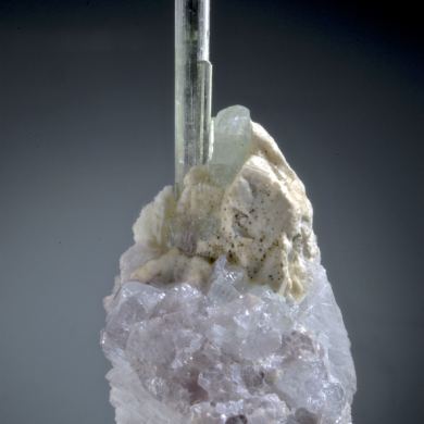 Elbaite with Lepidolite and Cleavelandite