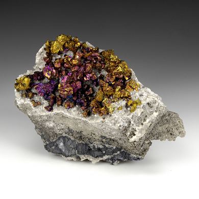 Chalcopyrite with Dolomite